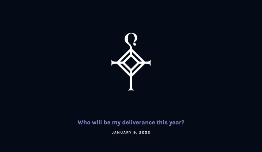 Who will be my deliverance this year? | 1.9.2022