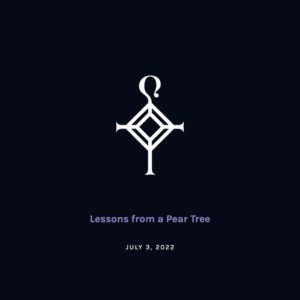 Lessons from a Pear Tree | 7.3.2022