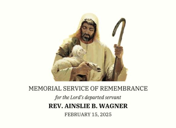 Memorial Service for Rev. Ainslie B. Wagner | 2.15.2025